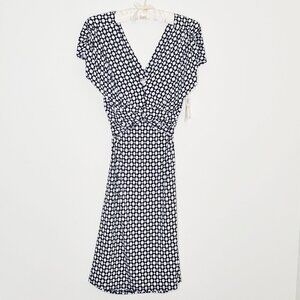 As U Wish Dress Black & White with Sexy Opening at the Back (New with tag)